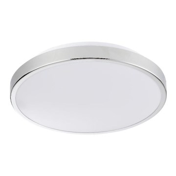 Iluminação de teto LED KERN LED/15W/230V diâmetro 30 cm cromado brilhante