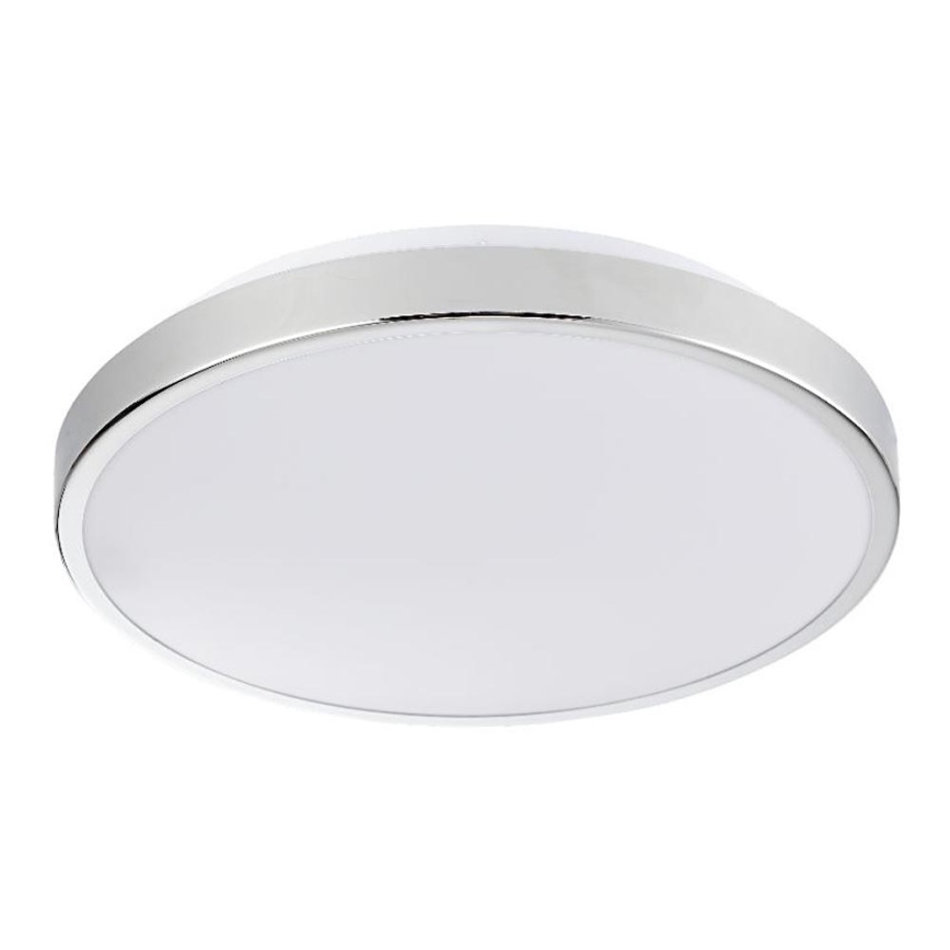 Iluminação de teto LED KERN LED/15W/230V diâmetro 30 cm cromado brilhante
