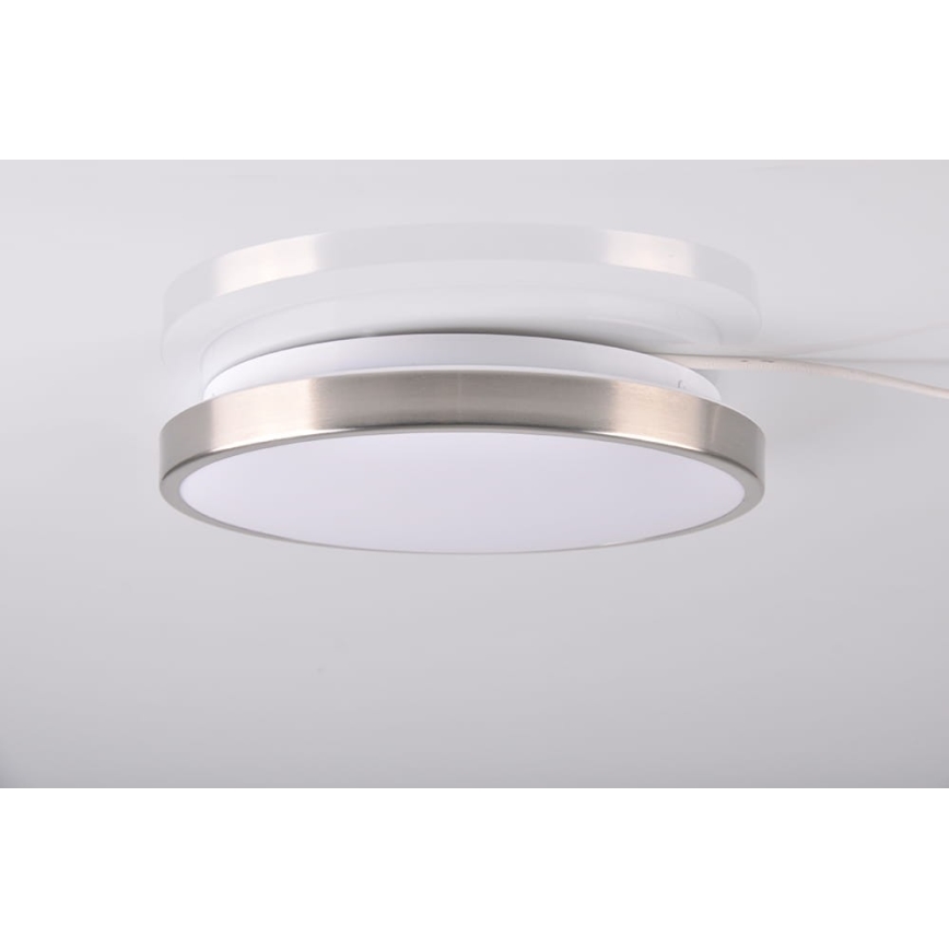 Iluminação de teto LED KERN LED/15W/230V níquel