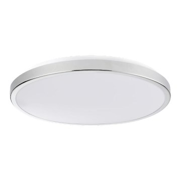 Iluminação de teto LED KERN LED/24W/230V diâmetro 40 cm cromado brilhante