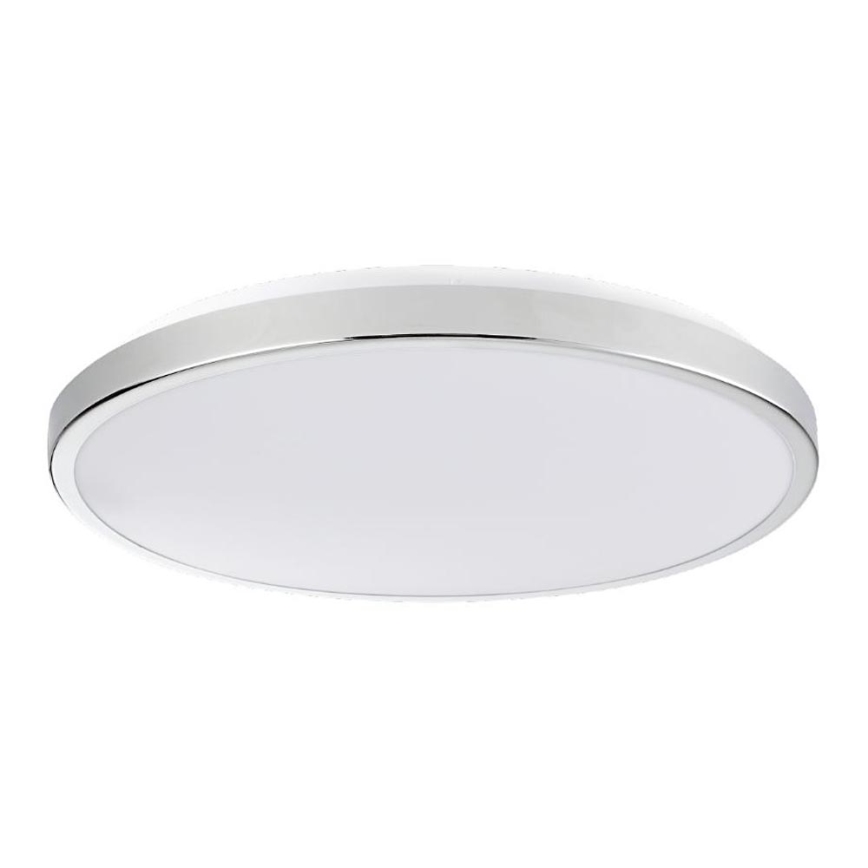 Iluminação de teto LED KERN LED/24W/230V diâmetro 40 cm cromado brilhante