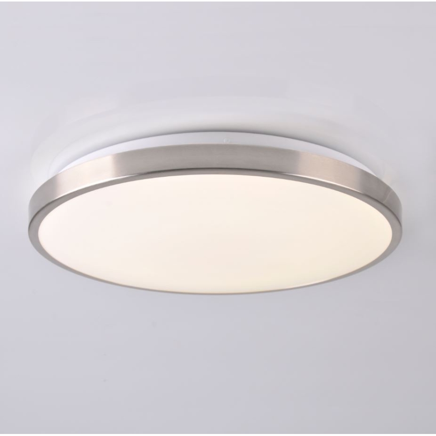 Iluminação de teto LED KERN LED/24W/230V níquel