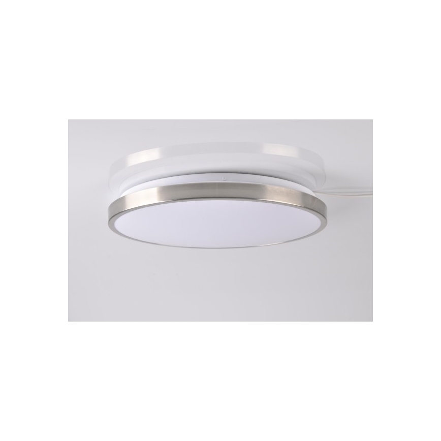 Iluminação de teto LED KERN LED/24W/230V níquel