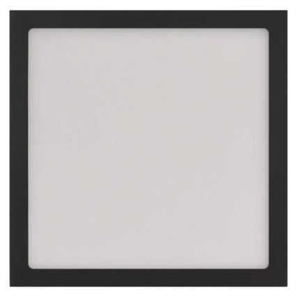 Iluminação de teto LED NEXXO LED/12,5W/230V 3000/3500/4000K 17x17 cm preto