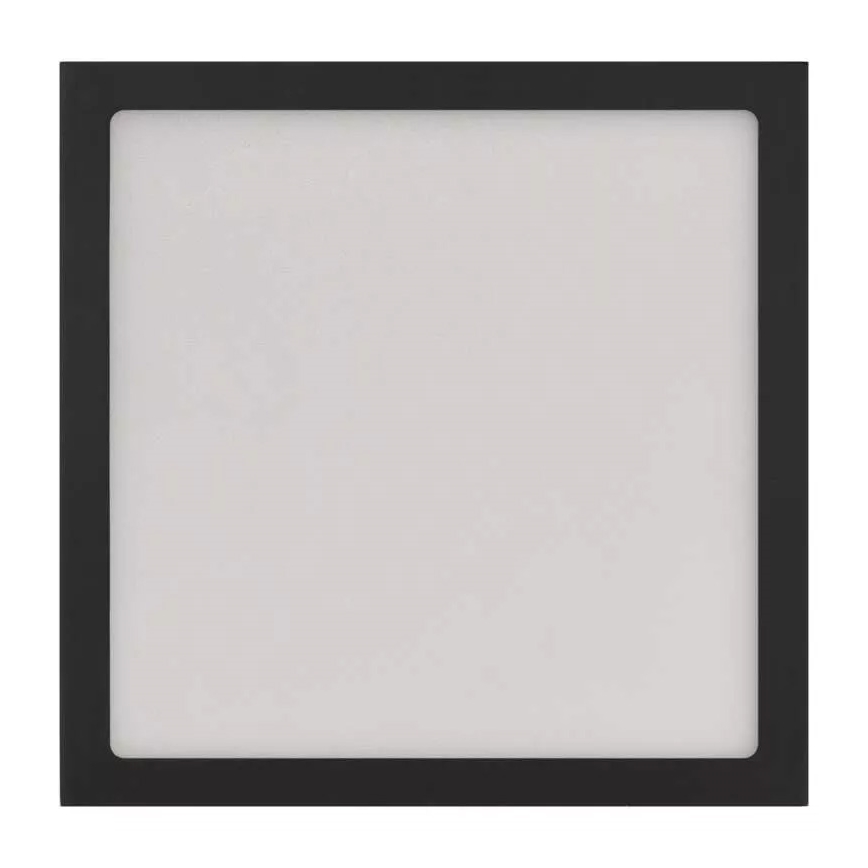 Iluminação de teto LED NEXXO LED/12,5W/230V 3000/3500/4000K 17x17 cm preto