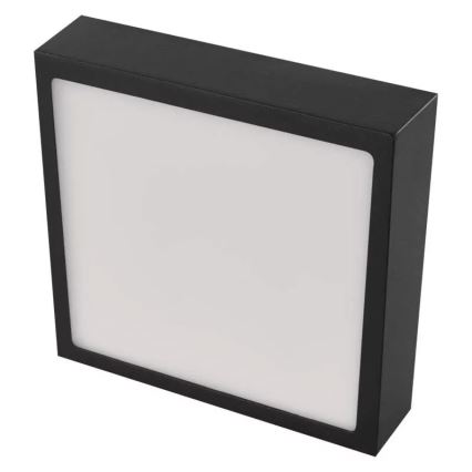 Iluminação de teto LED NEXXO LED/12,5W/230V 3000/3500/4000K 17x17 cm preto