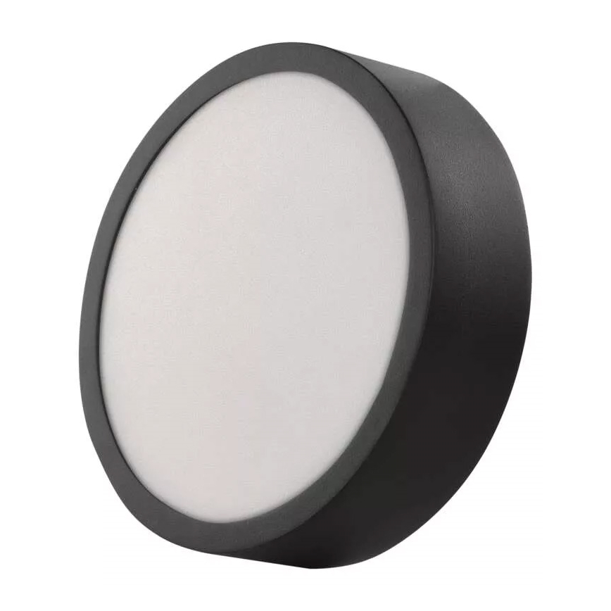 Iluminação de teto LED NEXXO LED/12,5W/230V 3000/3500/4000K d. 17 cm preto