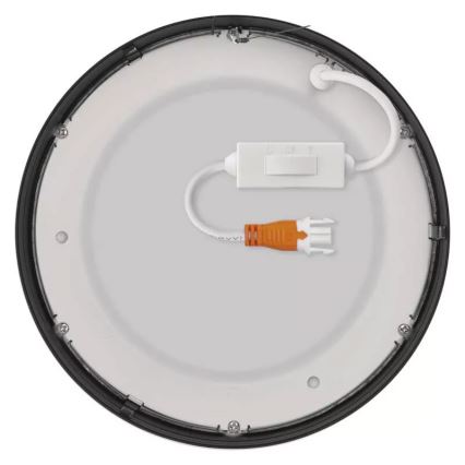 Iluminação de teto LED NEXXO LED/12,5W/230V 3000/3500/4000K d. 17 cm preto