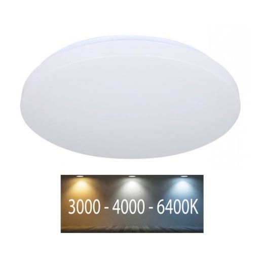 Iluminação de teto LED LED/12W/230V 26cm 3000K/4000K/6400K