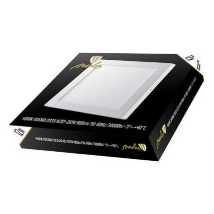 Iluminação de teto LED LED/12W/230V 4000K 17,2x17,2 cm