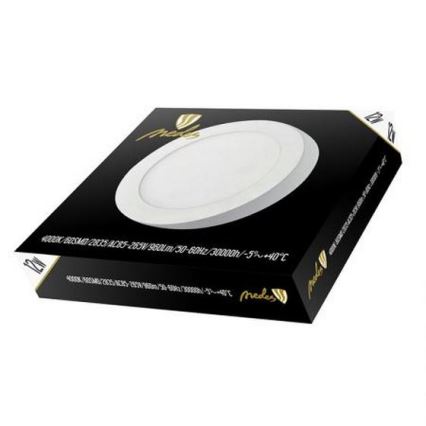 Iluminação de teto LED LED/12W/230V 4000K diâmetro 17,2 cm