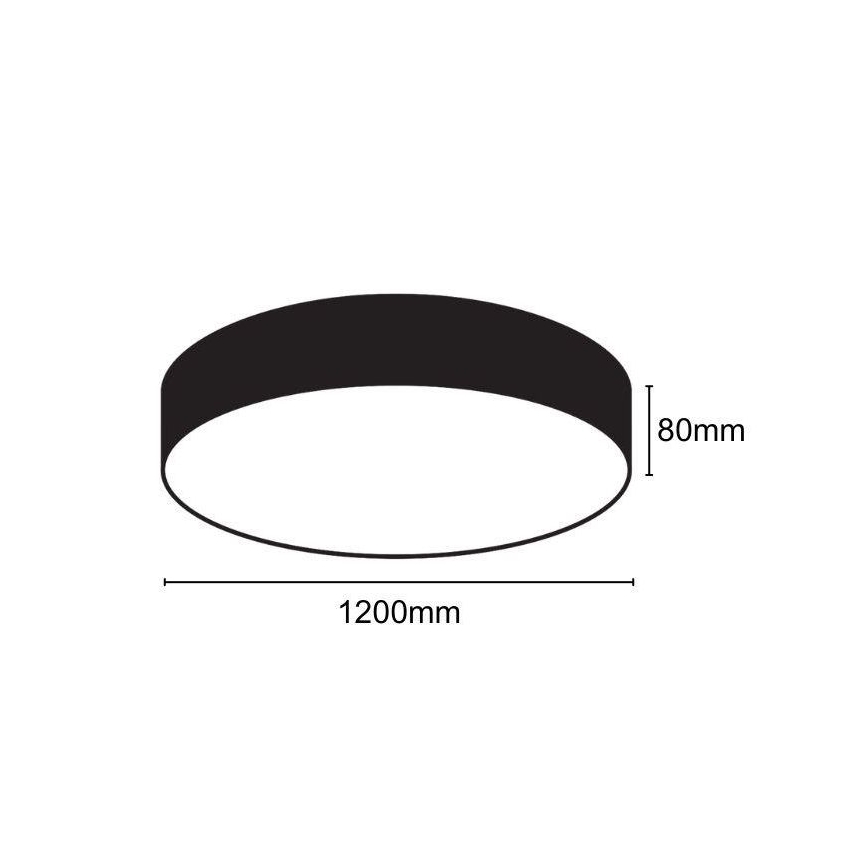 Iluminação de teto LED LED/150W/230V 4000K diâmetro 120 cm
