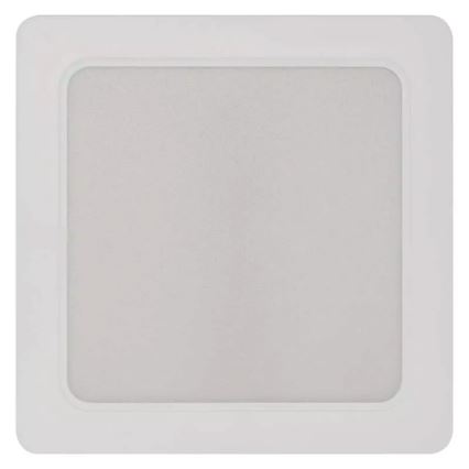 Iluminação de teto LED LED/18W/230V 17x17 cm branco