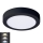 Iluminação de teto LED LED/18W/230V 3000/4000/6000K preto redondo