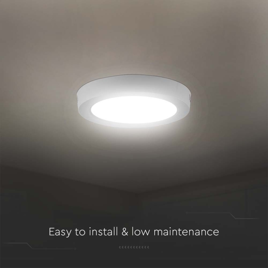 Iluminação de teto LED LED/18W/230V 3000K branco