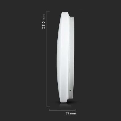 Iluminação de teto LED LED/18W/230V 31 cm 3000K/4000K/6400K
