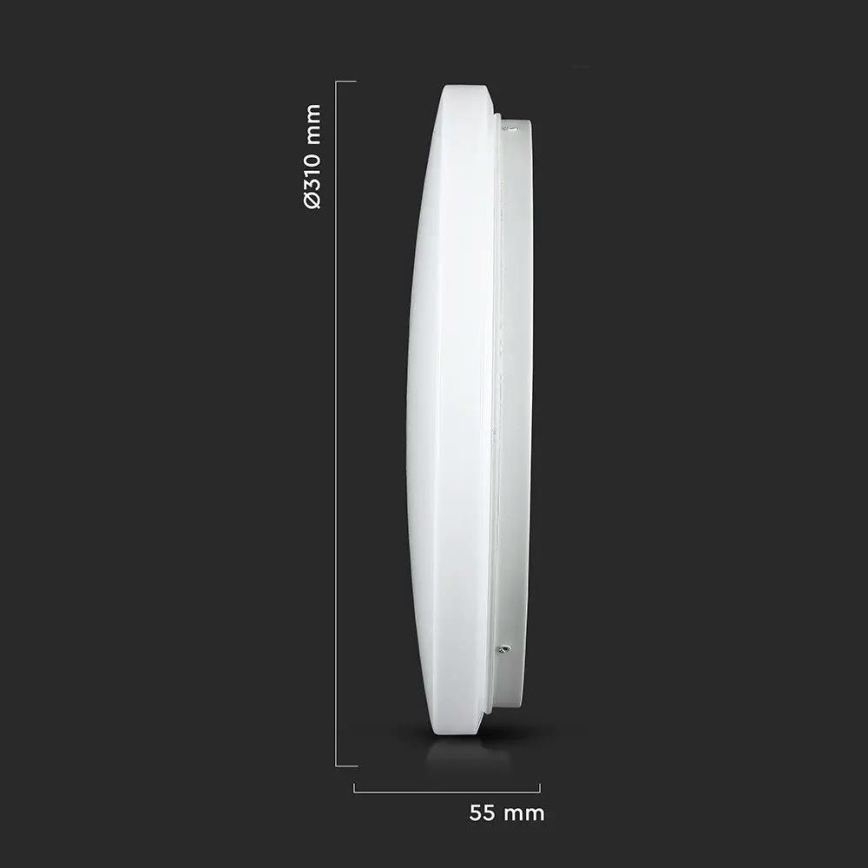 Iluminação de teto LED LED/18W/230V 31 cm 3000K/4000K/6400K