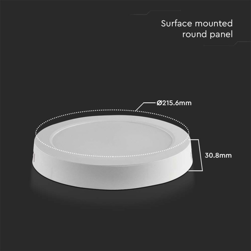 Iluminação de teto LED LED/18W/230V 4000K