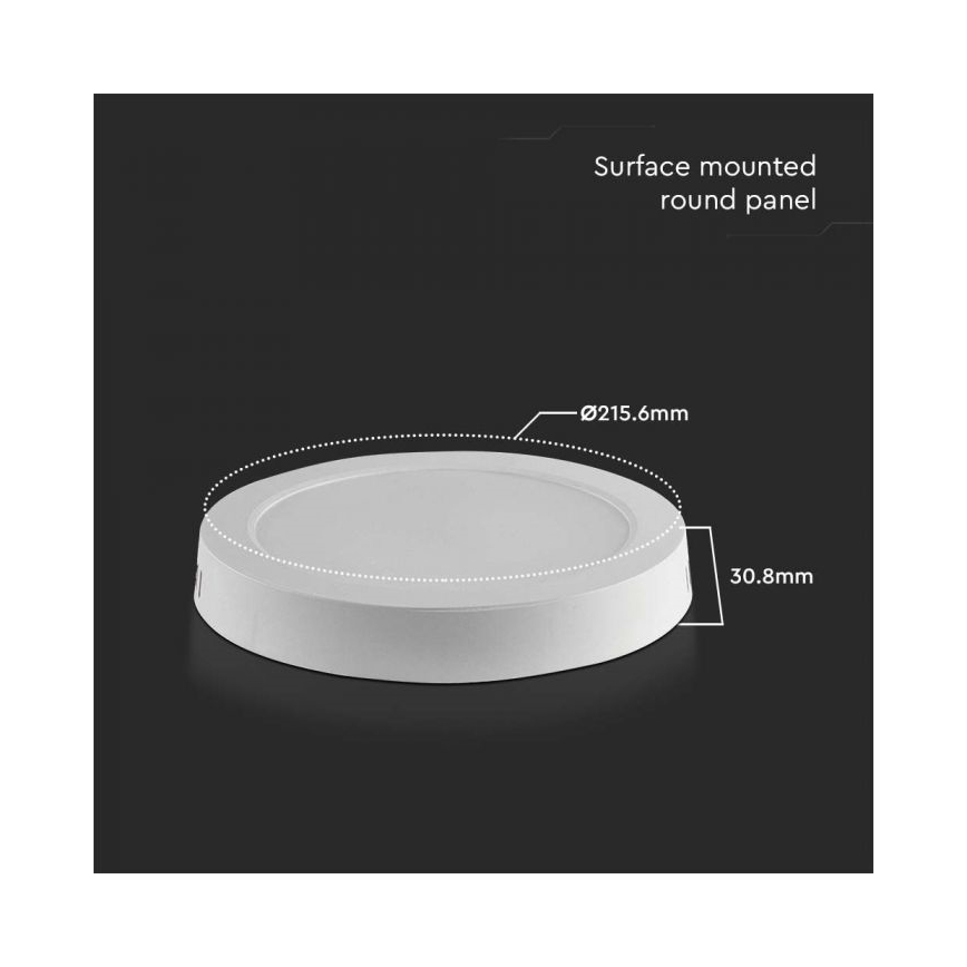 Iluminação de teto LED LED/18W/230V 6500K
