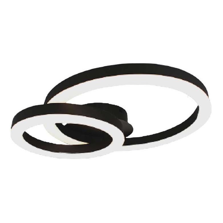 Iluminação de teto LED LED/20W/230V 3000K preto