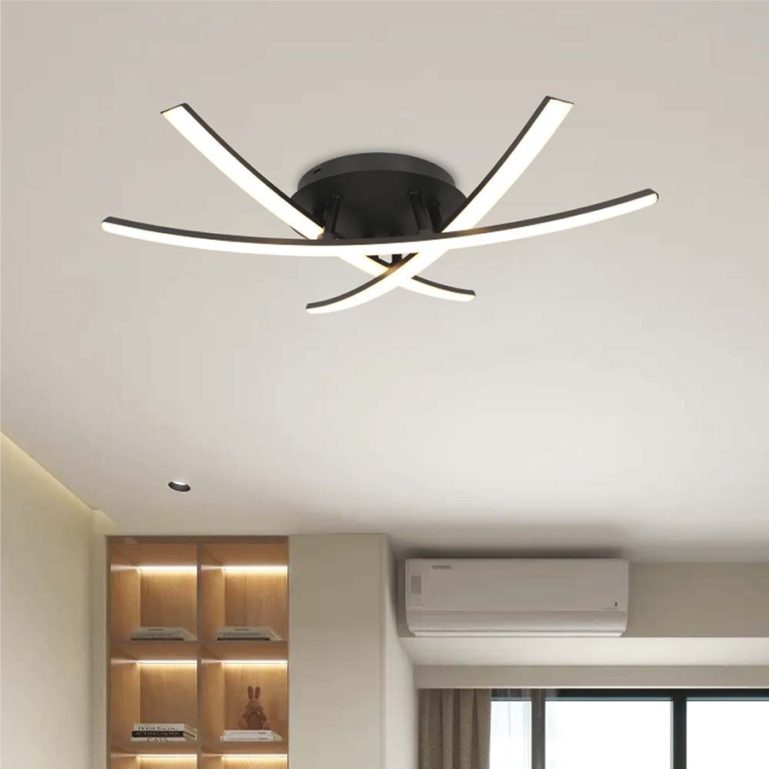 Iluminação de teto LED LED/20W/230V 3000K preto