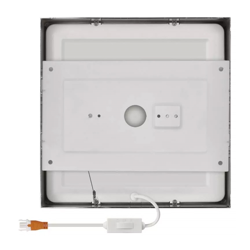 Iluminação de teto LED NEXXO LED/21W/230 3000/3500/4000K 22,5x22,5 cm cromado mate