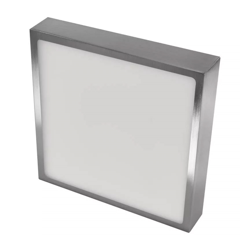 Iluminação de teto LED NEXXO LED/21W/230 3000/3500/4000K 22,5x22,5 cm cromado mate
