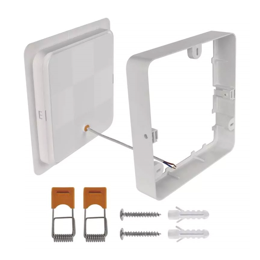 Iluminação de teto LED LED/24W/230V 22x22 cm branco