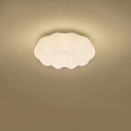 Iluminação de teto LED LED/24W/230V 3000K preto diâmetro 43 cm