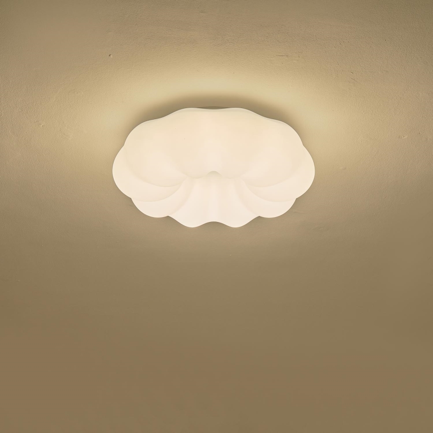 Iluminação de teto LED LED/24W/230V 3000K preto diâmetro 43 cm