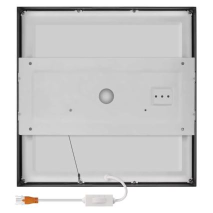 Iluminação de teto LED NEXXO LED/28,5W/230V 3000/3500/4000K 30x30 cm preto