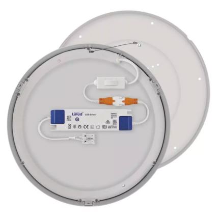 Iluminação de teto LED NEXXO LED/28,5W/230V 3000/3500/4000K d. 30 cm branco