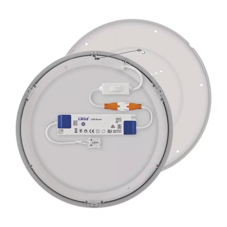 Iluminação de teto LED NEXXO LED/28,5W/230V 3000/3500/4000K d. 30 cm branco