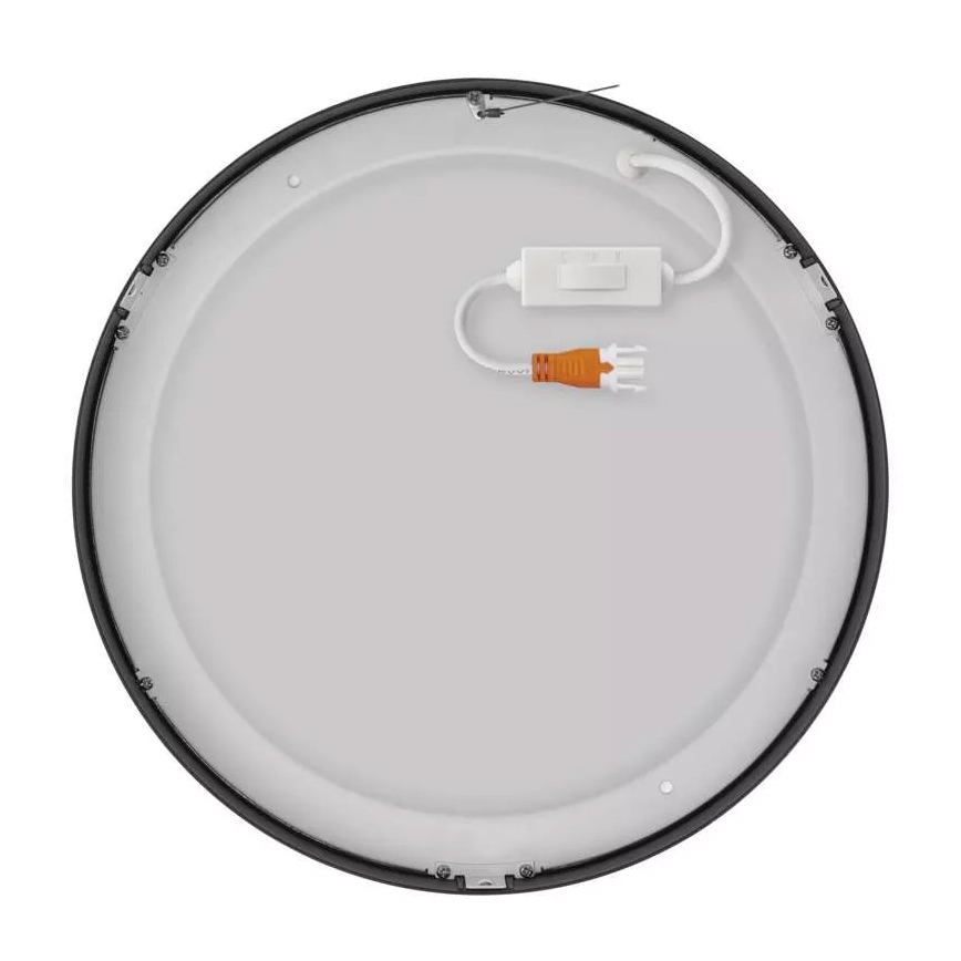 Iluminação de teto LED NEXXO LED/28,5W/230V 3000/3500/4000K d. 30 cm preto