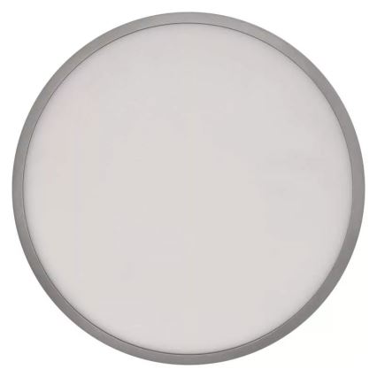 Iluminação de teto LED NEXXO LED/28,5W/230V 3000/3500/4000K diâmetro 30 cm cromado brilhante