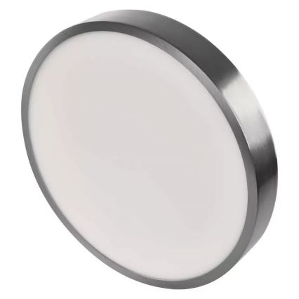 Iluminação de teto LED NEXXO LED/28,5W/230V 3000/3500/4000K diâmetro 30 cm cromado brilhante