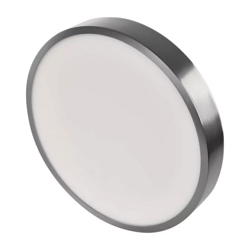 Iluminação de teto LED NEXXO LED/28,5W/230V 3000/3500/4000K diâmetro 30 cm cromado brilhante