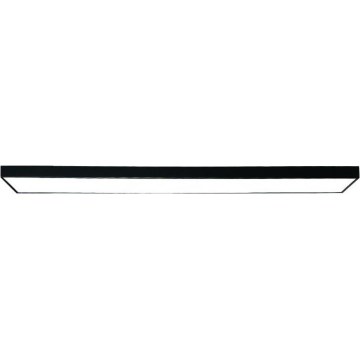 Iluminação de teto LED LED/32W/230V 4000K 120x13 cm preto
