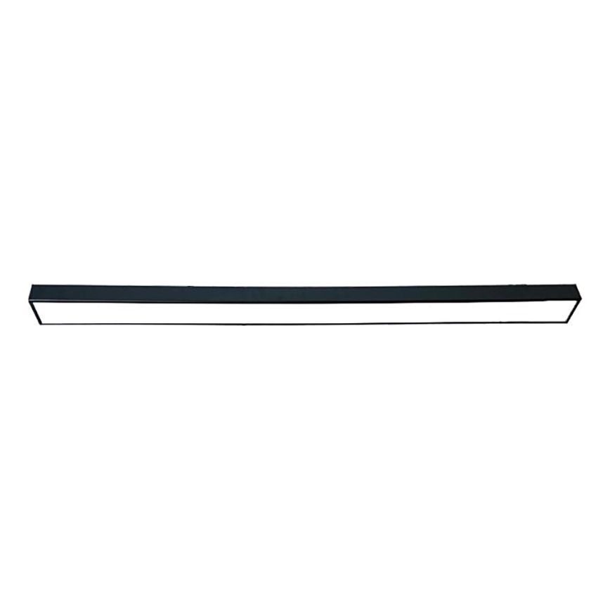 Iluminação de teto LED LED/32W/230V 4000K 120x7 cm preto