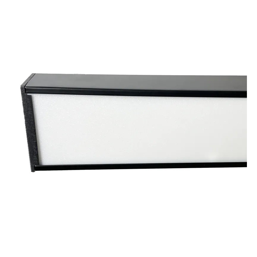 Iluminação de teto LED LED/32W/230V 4000K 120x7 cm preto
