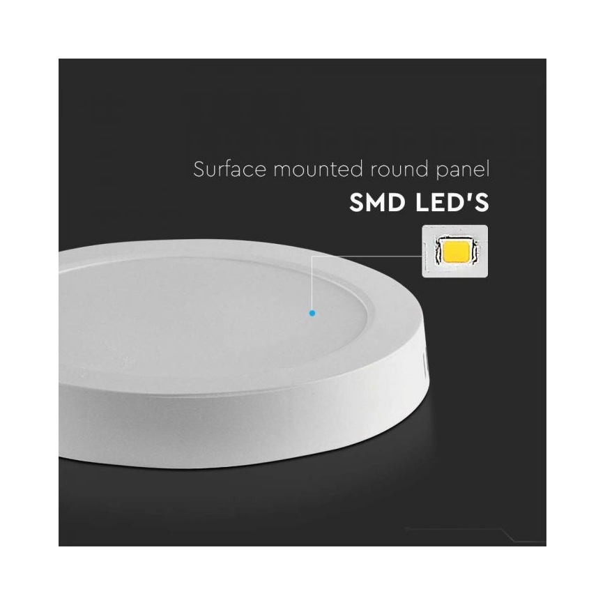Iluminação de teto LED LED/6W/230V 6500K branco