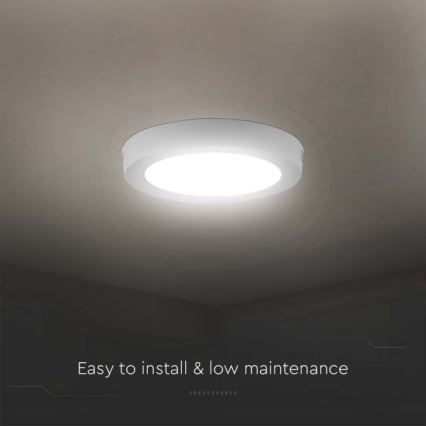 Iluminação de teto LED LED/6W/230V 6500K branco