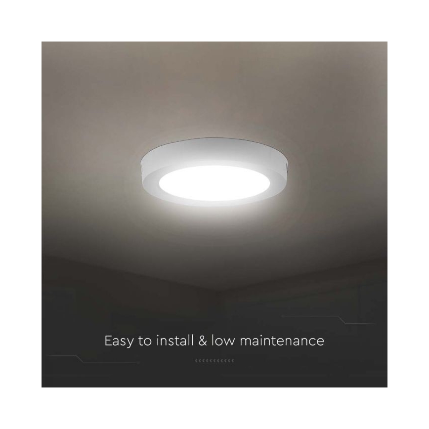 Iluminação de teto LED LED/6W/230V 6500K branco