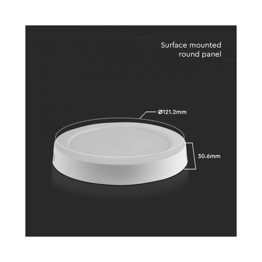 Iluminação de teto LED LED/6W/230V 6500K branco