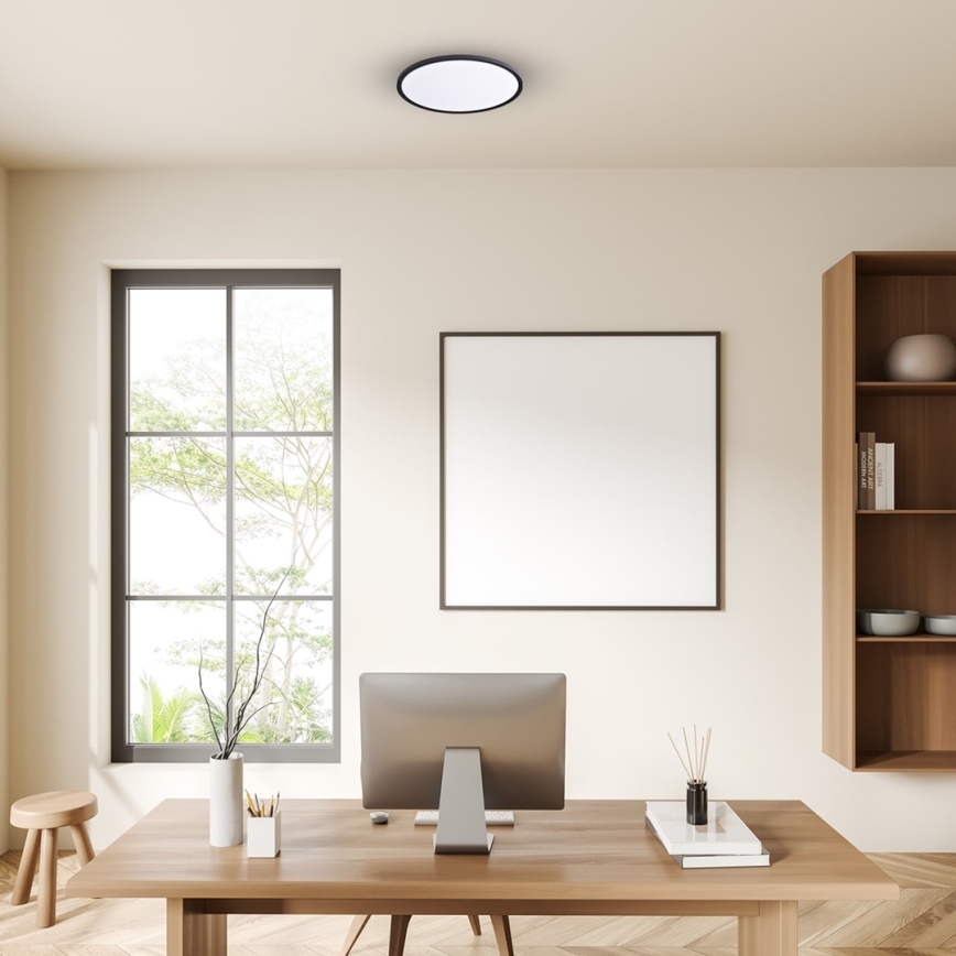 Iluminação de teto LED MAQ LED/32W/230V 3000/4000/6500K IP40 preto