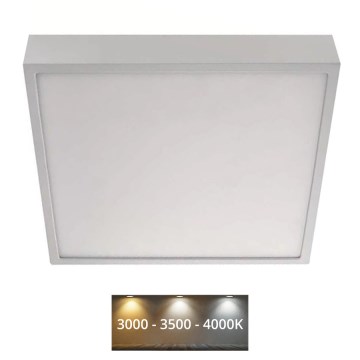 Iluminação de teto LED NEXXO LED/28,5W/230V 3000/3500/4000K 30x30 cm branco