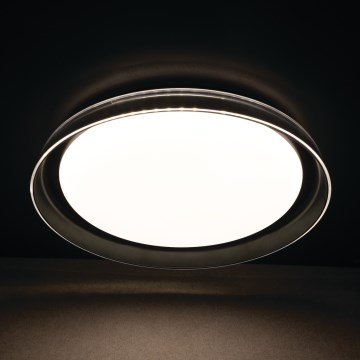Iluminação de teto LED NIFU LED/17,8W/230V diâmetro 43 cm branco/preto