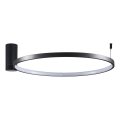 Iluminação de teto LED NOEMI LED/20W/230V 4000K diâmetro 50 cm preto