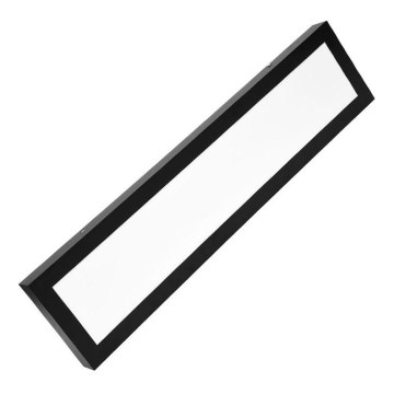 Iluminação de teto LED PILO LED/18W/230V 4100K 62 cm preto