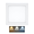 Iluminação de teto LED RAFA LED/25W/230V 3000/4000/6000K 30x30 cm branco
